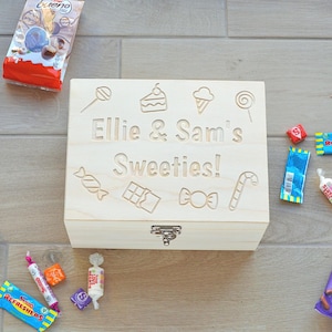 Personalised Sweeties/Chocolate/Candy Box