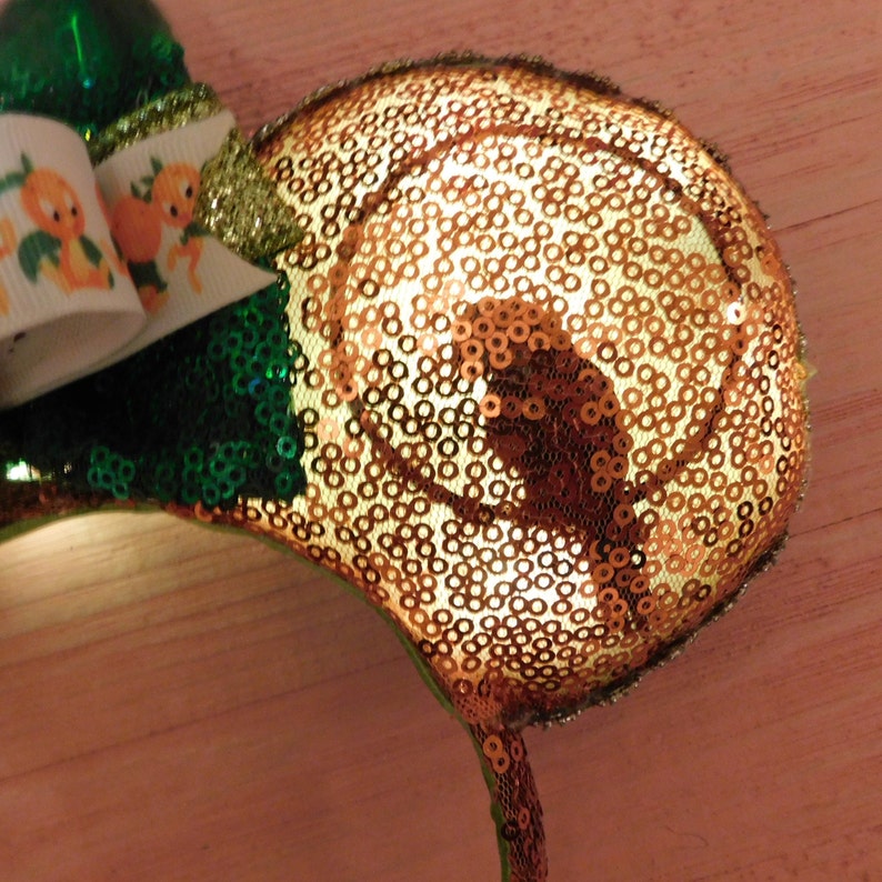 Gleam /& Glow Shadow Sketch Orange Bird Inspired Ears