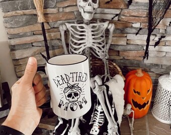 Tazza da caffè "Mother Dead Tired Mom"
