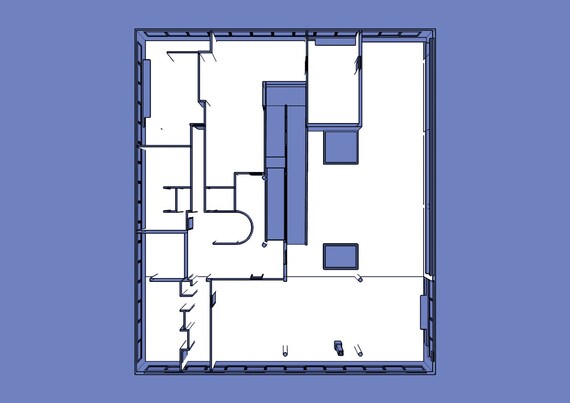 Villa Savoye 5 Points Of Architecture Digital Prints Etsy