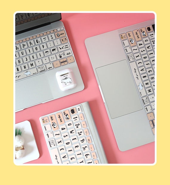 Macbook Us Layout Keyboard Cover Silicone Skin For Macbook Etsy
