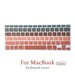 MacBook US layout Keyboard Cover Silicone Skin for MacBook Pro, Air 13' 15' 17' Retina