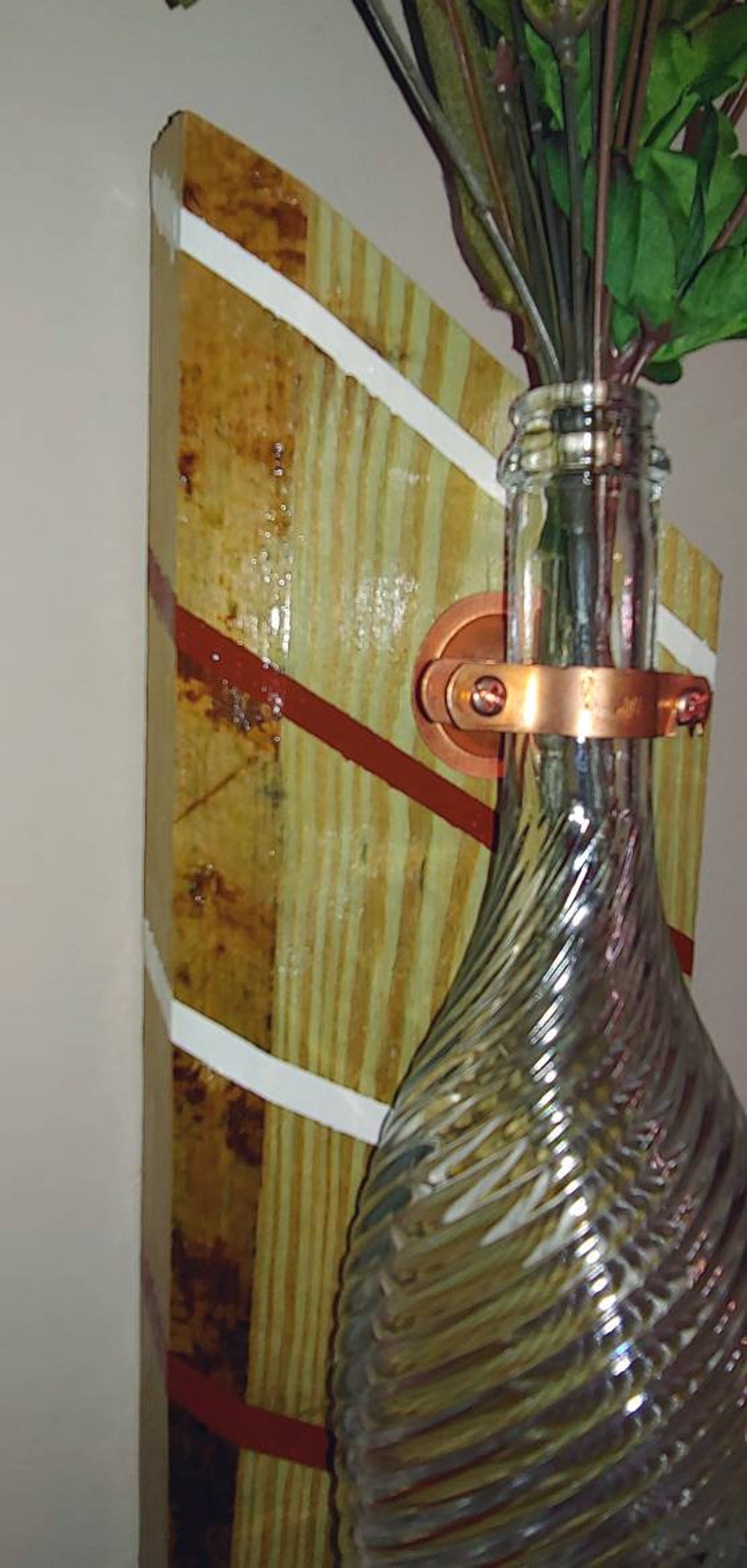 Vintage Hanging Vases Home Decor Wall Hangingrustic Etsy