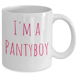 Cadeau pantyboy personnalisé, cadeau d&#39;anniversaire Femboy, mug cadeau travesti, cadeau poule mouillée, cadeaux travesti, mug travesti personnalisé, poule mouillée
