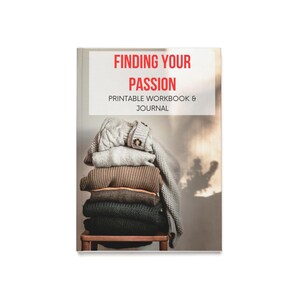 Finding Your Soul Purpose Journal & Planner, Spiritual Self-Discovery Workbook PDF, Find Your Passion, Life Purpose Goal Setting Download