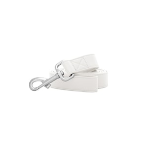 iDoggos White Pearl Dog Leash | Essential Collection | High Quality Pet Accessory | Handmade in Canada