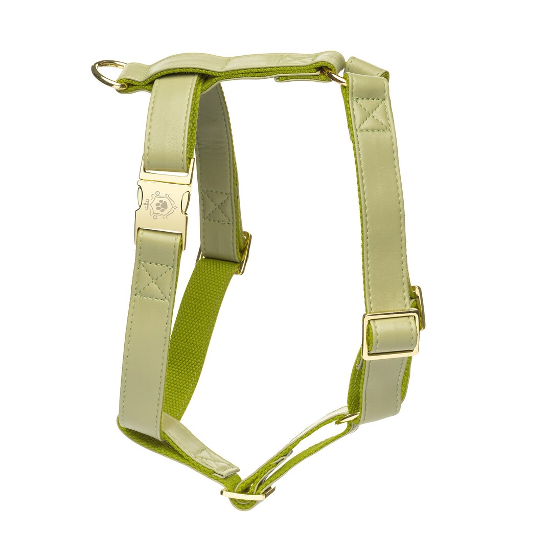 Idoggos Olive Dog Harness Essential Collection High Quality Pet