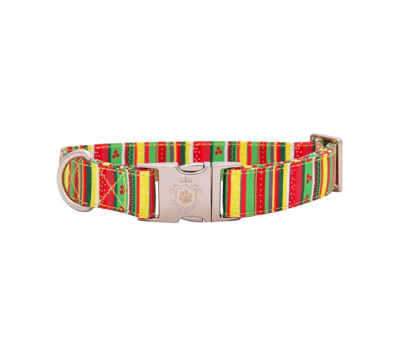 iDoggos Holly Dog Collar Designer Collection High Quality Pet Accessory Handmade in Canada image 2