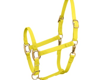 BREAKAWAY Yellow iCavalos Horse halter / Waterproof high quality horse & Pony halter