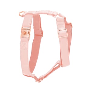 iDoggos Candy Pink Dog Harness | Essential Collection | High Quality Pet Accessory | Handmade in Canada