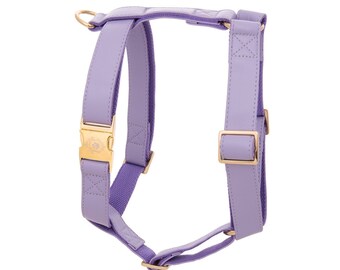 iDoggos Purple Lilac Dog Harness | Essential Collection | High Quality Pet Accessory | Handmade in Canada