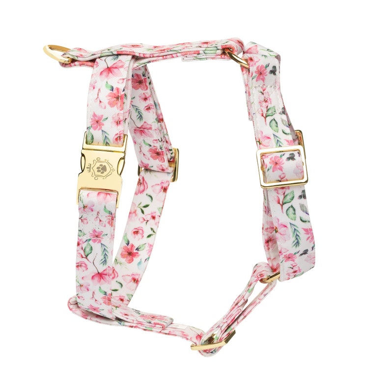 iDoggos Daisy Dog Harness Designer Collection High Quality Pet Accessory Handmade in Canada image 1