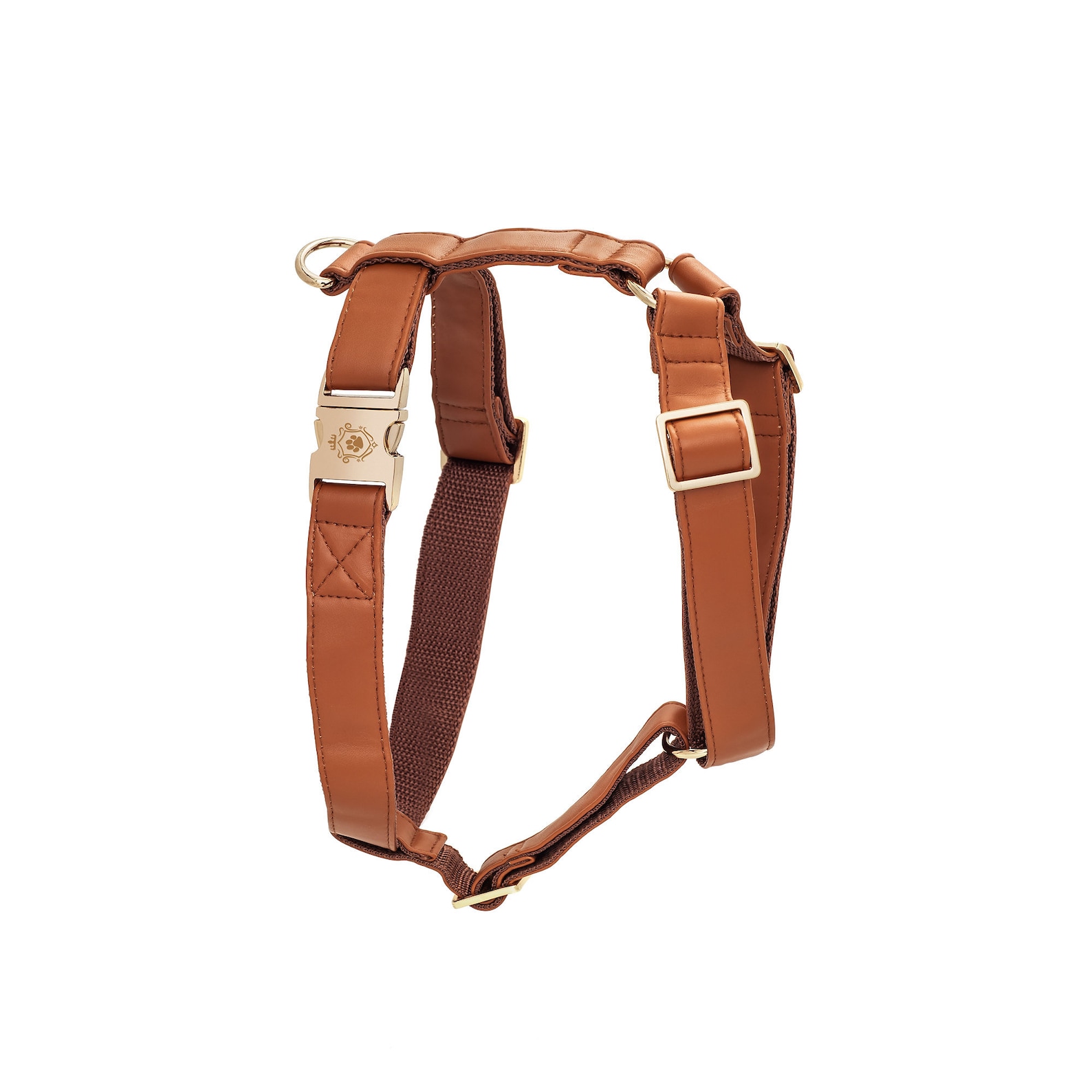 Beige Harness - Leather harness for your dog