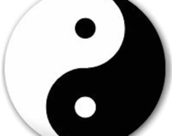 Yin and Yang - Pin Button Badge