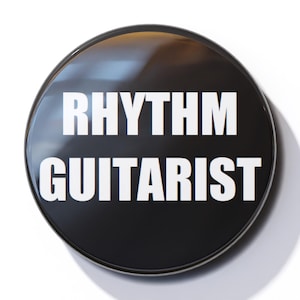 Rhythm Guitarist - Pin Button Badge