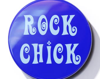 Rock Chick - Przypinka na guzik