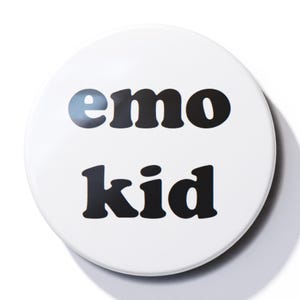 Emo Kid - Pin Button Badge