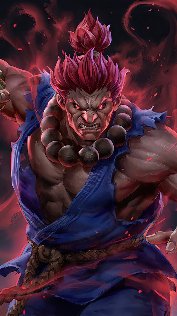 Street fighter akuma creation | Etsy