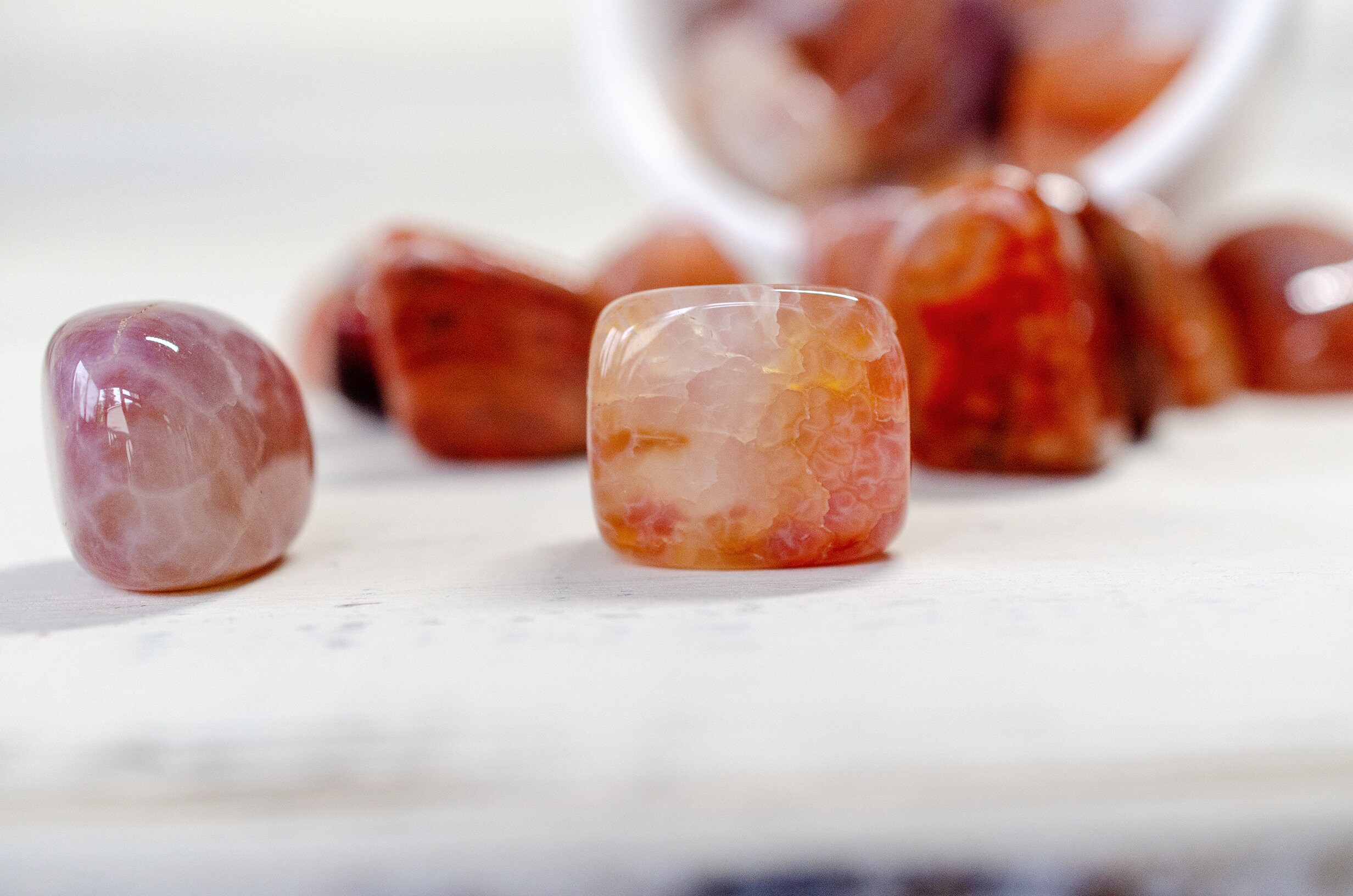 Red Fire Agate Etsy