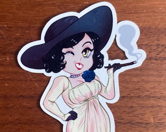 Lady Dimitrescu Sticker  - 9 x 6 cm