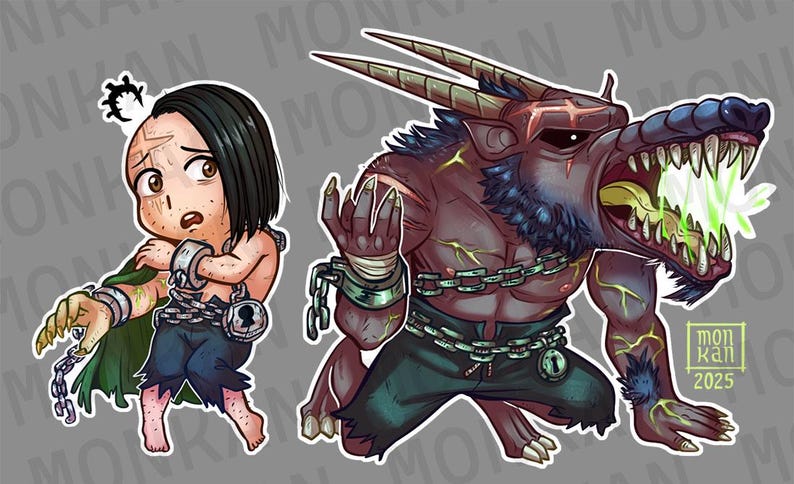 Darkest Dungeon Heroes Stickers - Appr. 8 X 4 Cm - Vinyl Stickers - Etsy