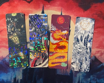 Bookmarks - Dragon + Game Theme