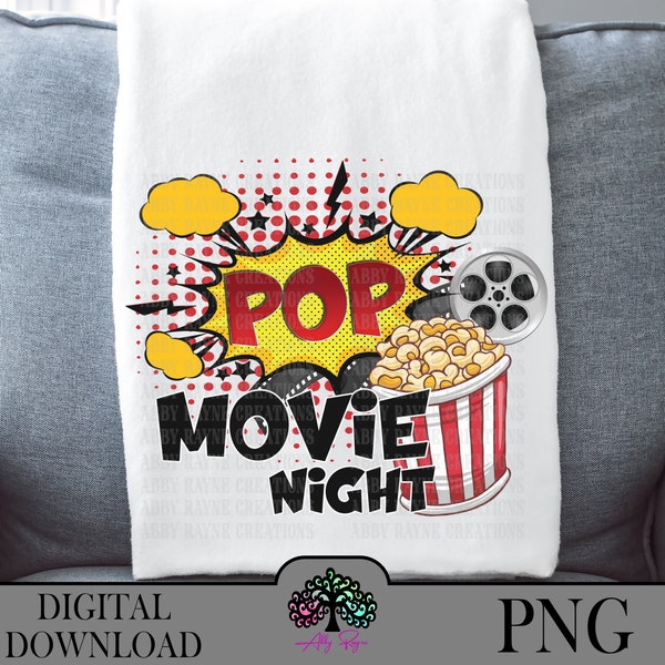 Funny Blanket PNG, Popcorn Movie Watching Blanket PNG for Sublimation Digital Download, Cozy Blanket png