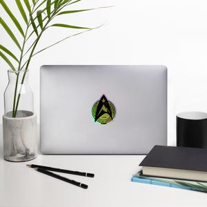 Vulcan Academy Holographic Sticker: Star Trek Die-Cut Decal