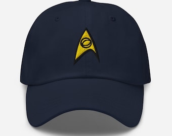 Star Trek Science Delta pappahatt: Broderad Starfleet-keps