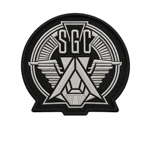 Stargate Command SGC Sticker | Holographic or Glossy | Stargate-Inspired Mission Patch Decal