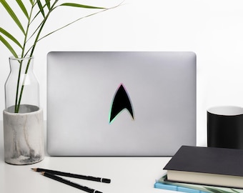 Pegatina holográfica de la Sección 31: Calcomanía de vinilo de Star Trek