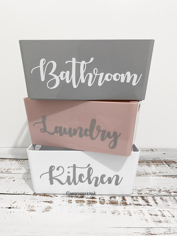 Personalised Mrs Hinch Storage Box Cleaning Caddy Storage Etsy