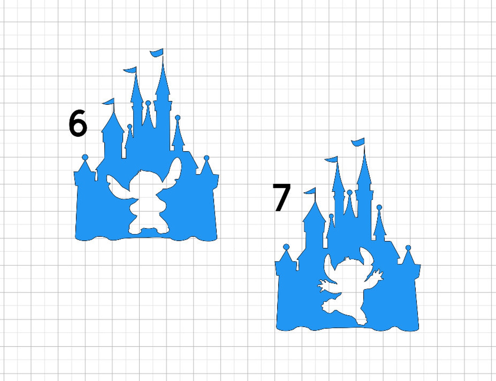 Stitch IronOn Transfers / Disney IronOn Heat Transfer for Etsy