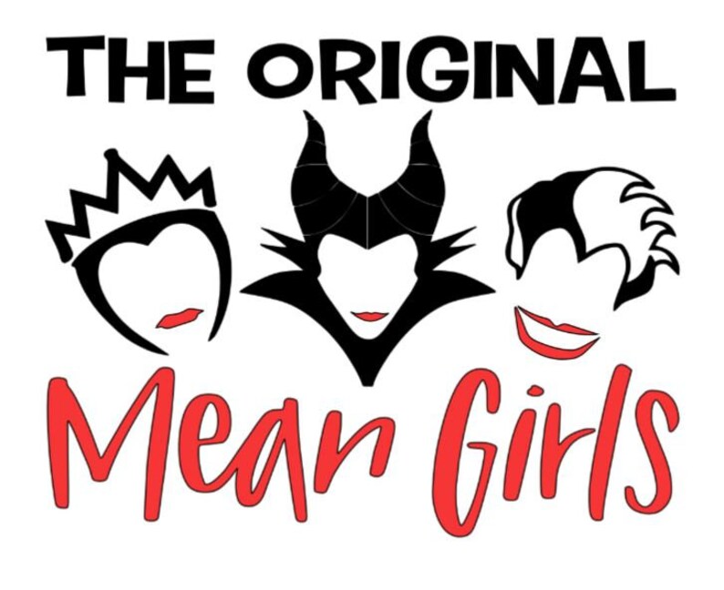 Evil Villains IronOn Transfers Disney Villains IronOn Heat Etsy