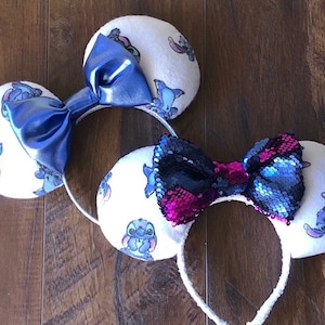 Lilo and Stitch Mickey Ears | Stitch Minnie Mouse Ears | Disney-Inspired Ears for Park Days & Gifts