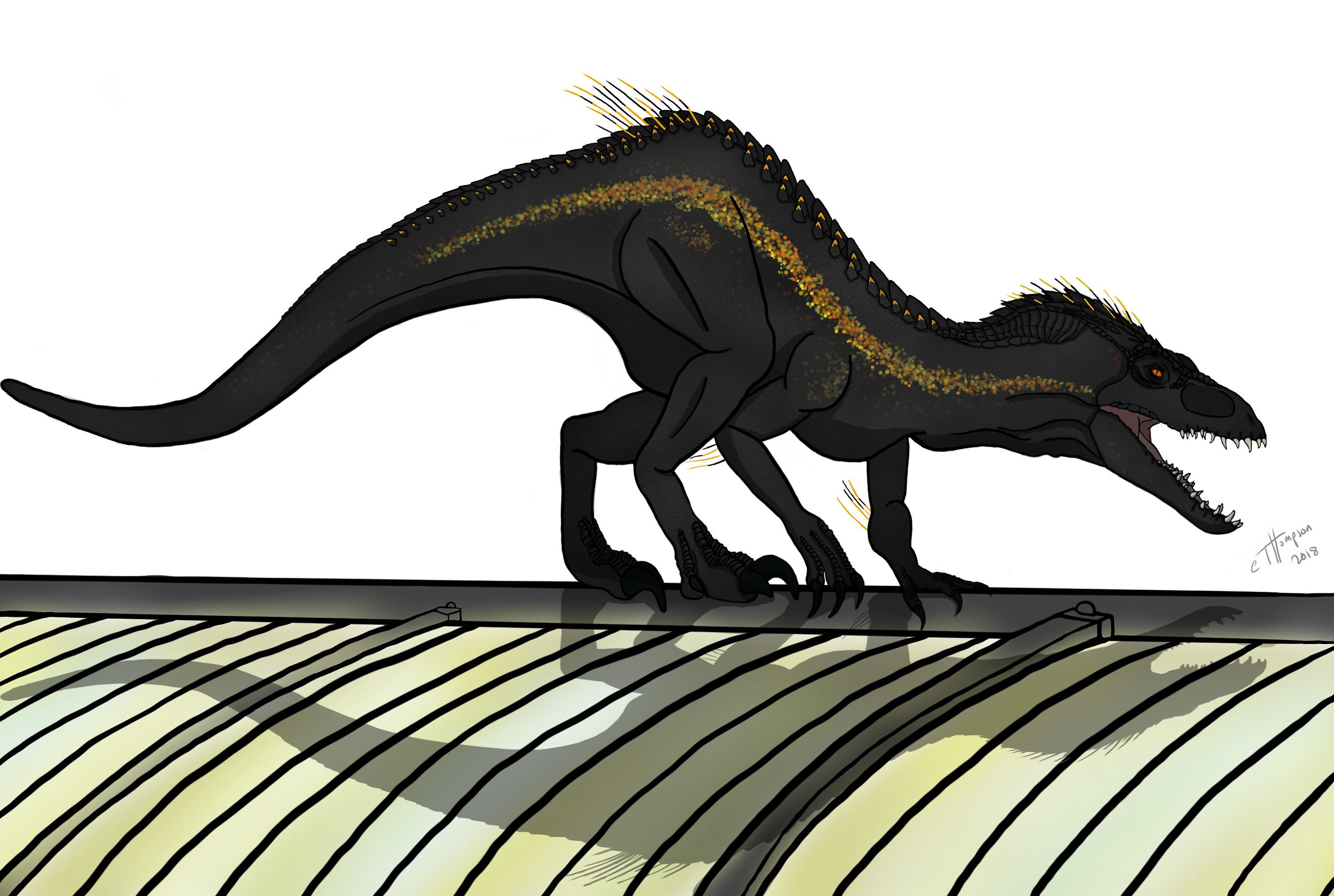 Jurassic World: Fallen Kingdom Indoraptor fan art | Etsy
