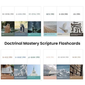 Doctrinal Mastery Latter Day Saint Seminary Flashcards - Doctrine & Covenants
