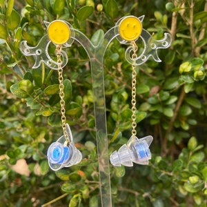 Stud Earplug Earring Attachment