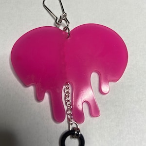 Earplug Earrings (Melting Heart)