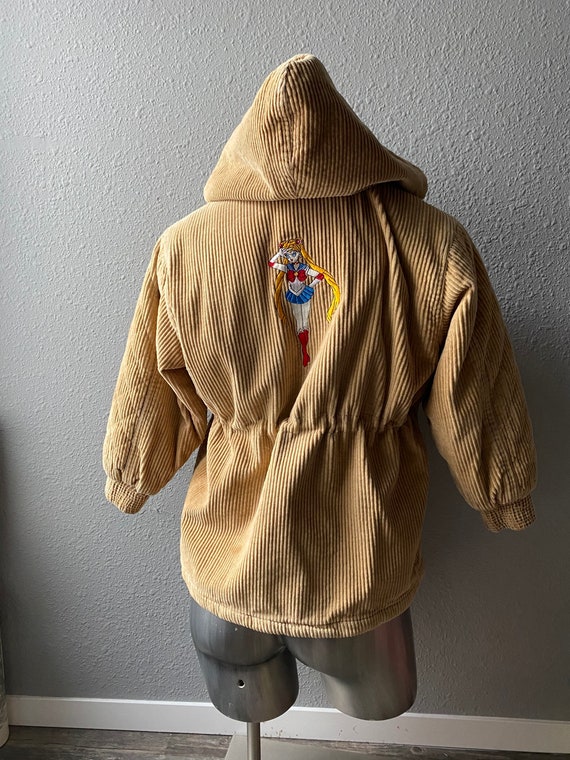Vintage Custom Sailor Moon Embroidered Corduroy Ja
