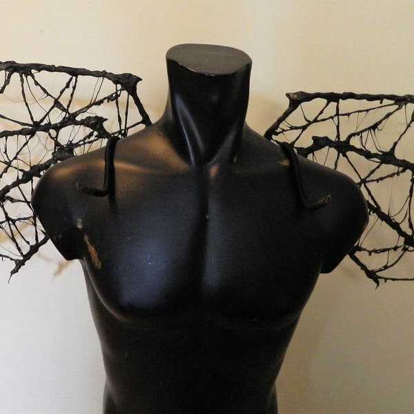 ERESHKIGAL Exoskeleton Wings Dark Gothic Bones Unique Costume