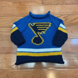 Knit Hockey Sweater Etsy