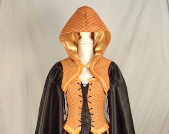 Women's Italian Renaissance courtesan dress set; medieval faire costume