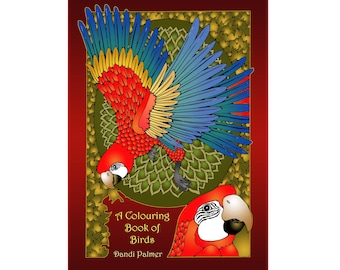 A Colouring Book of Birds. 42 different pages to download and print out.
