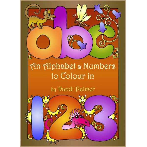 An Alphabet & Numbers to Colour In. 62 different pages to download and print out.