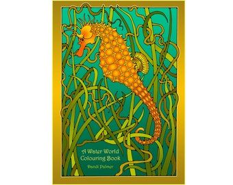 A Water World Colouring Book, 42 different pages to download and print out.