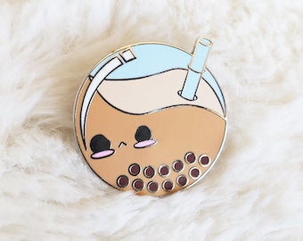 Bubble Tea Hard Enamel Pin