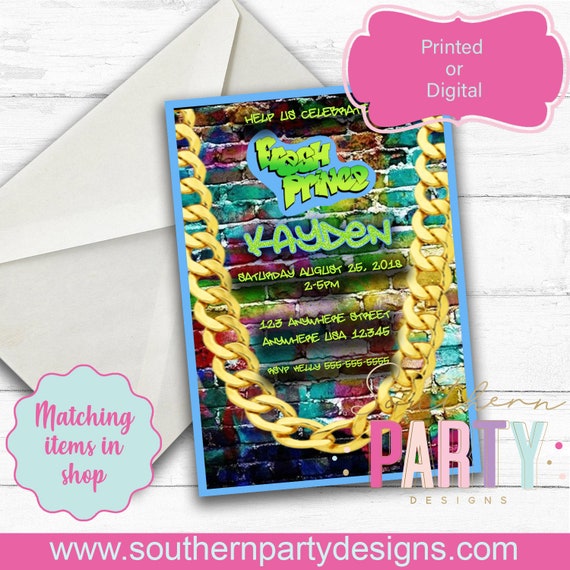 Fresh Prince Invitation Template Fresh Prince Invitation Template