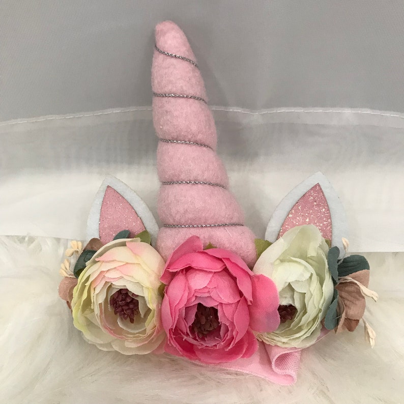 Toddler Floral Unicorn Headband