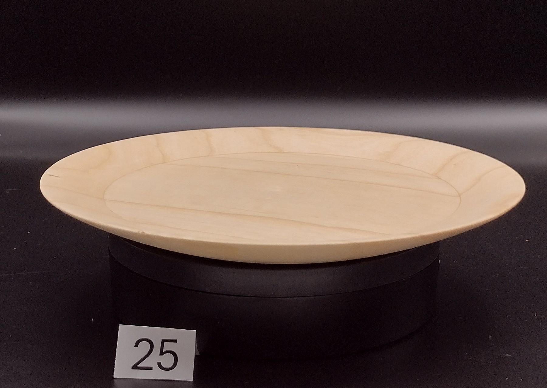 Handcrafted Ash Plate, 7